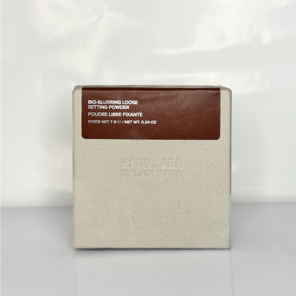 Haus Labs Bio-Blurring Loose Setting Powder In Shade Cocoa New